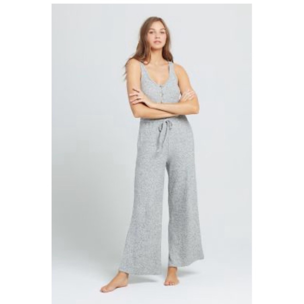 L Space head in the clouds ribbed jumpsuit